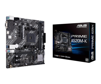 Płyta główna Socket AM4 ASUS PRIME A520M-K